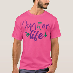 T-shirt Enfants Amusants Pour La Vie Filles Scout Junior S
