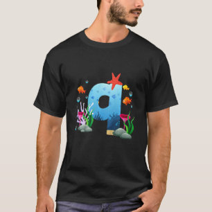 T-shirt Enfants Animaux marins Créatures sous-marines mari