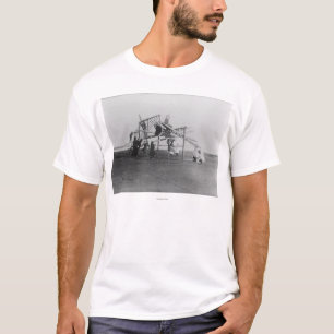 T-shirt Enfants appréciant le terrain de jeu Swingset