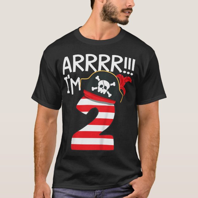 T-shirt Enfants Arr I M 2 Pirate Cool Thème 2E Anniversair (Devant)
