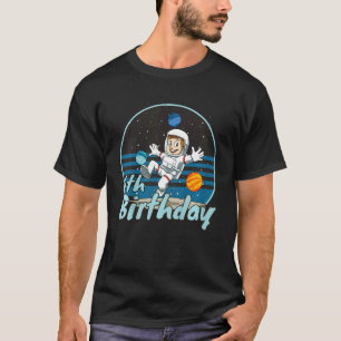 T-shirt Enfants Astronaut 6e anniversaire Space Kids Party