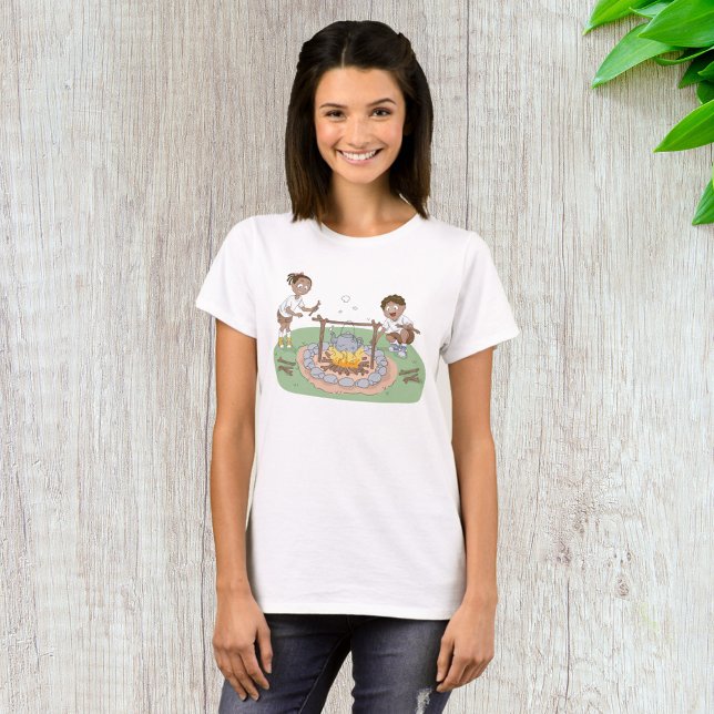 T-shirt Enfants au feu de camp (Créateur téléchargé)