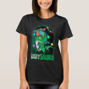 T-shirt Enfants Babysaurus Trex Dinosaur Garçon fille jume