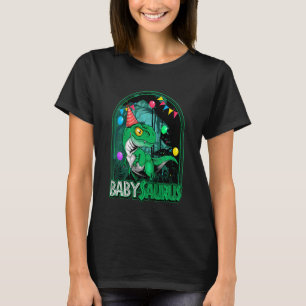T-shirt Enfants Babysaurus Trex Dinosaur Garçon fille jume