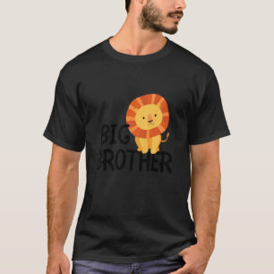 T-shirt Enfants Big Brother Cute Lion Animal Meilleur Bro 