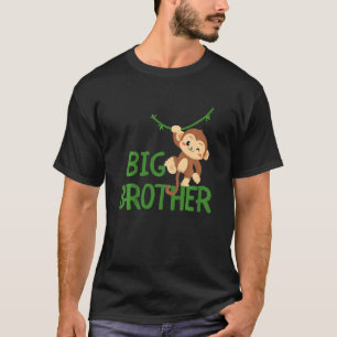 T-shirt Enfants Big Brother Singe Animal Meilleur Bras Jam