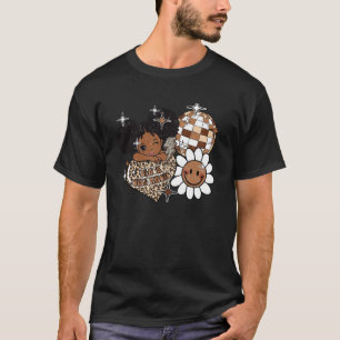 T-shirt Enfants Black Girl Magic Melanin Histoire Filles A