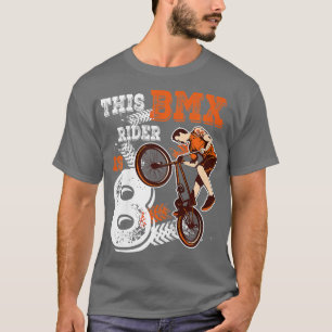 T-shirt Enfants BMX Anniversaire 8e cadeau Vélo 8 ans Dirt