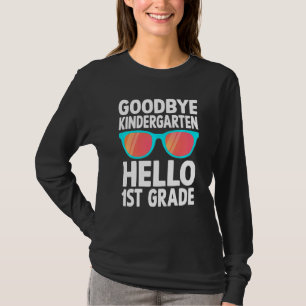 T-shirt Enfants Bonjour 1ère année maternelle Adieu Kinder