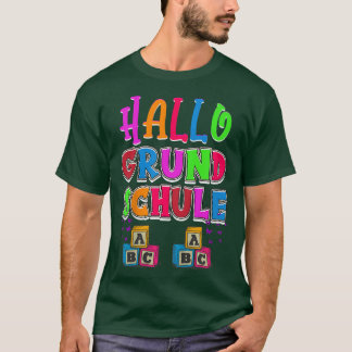 T-shirt Enfants Bonjour les débutants de l'école primaire,