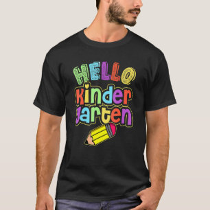 T-shirt Enfants Bonjour Maternelle Premier Jour De Materne