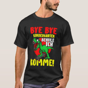 T-shirt Enfants Bye Bye Kindergarten School Ich Komme - Sc