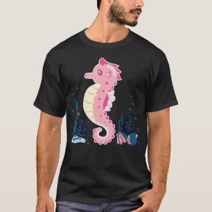 T-shirt Enfants Cadeaux Animaux Cute Seahorse