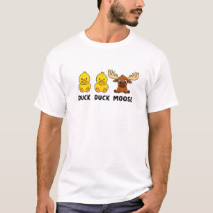 T-shirt Enfants Canard Canard Moose Boy Girl