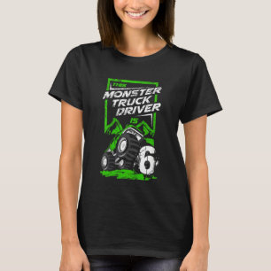 T-shirt Enfants Ce Monster Truck Driver 6 ans Monster