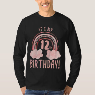 T-shirt Enfants C'est mon 12e anniversaire 12 ans Douzième