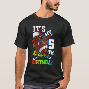 T-shirt Enfants C'est mon 5ème anniversaire 5 ans Dabbing 