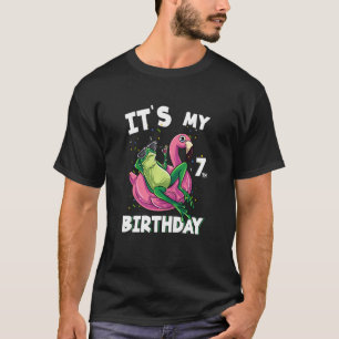 T-shirt Enfants C'est mon 7e anniversaire 7 ans Grenouille