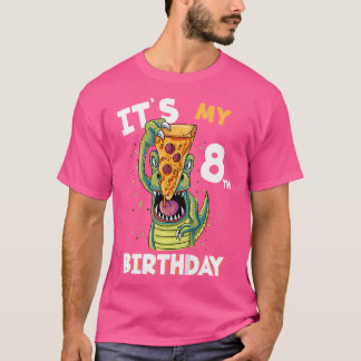 T-shirt Enfants C'Est Mon 8E Anniversaire Dinosaure Birt 8