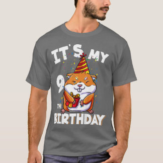 T-shirt Enfants C'Est Mon 9E Anniversaire Neuf Anniversair