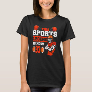 T-shirt Enfants Cette Légende Du Sport Est Maintenant 33,