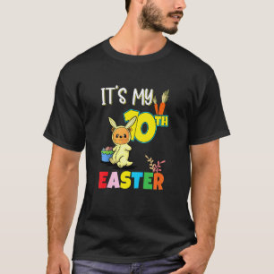 T-shirt Enfants Chasse aux oeufs de Pâques 10e Anniversair