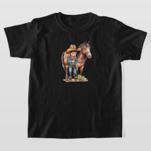 T-shirt Enfants Cheval