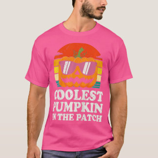 T-shirt Enfants Citrouille le plus frais dans le Patch Tod