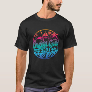 T-shirt Enfants Cousin Crew Famille Vacances d'été Plage C