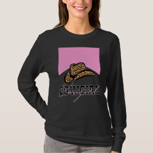 T-shirt Enfants Cowgirl Western Boots Casquette Spurs Girl
