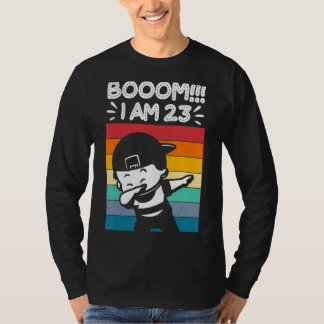 T-shirt Enfants Dabbing Anniversaire 23 ans Anniversaire t