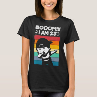 T-shirt Enfants Dabbing Anniversaire 23 ans Anniversaire t