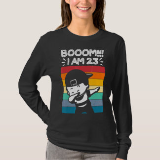 T-shirt Enfants Dabbing Anniversaire 23 ans Anniversaire t