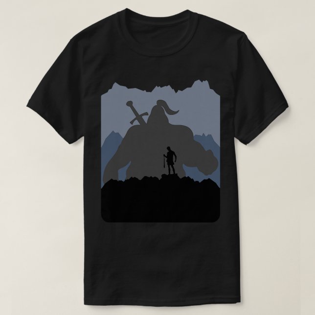 T-shirt Enfants David et Goliath Bible Histoire de David c (Design devant)