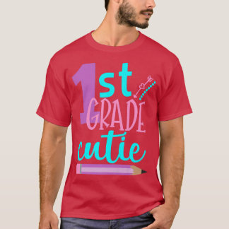 T-shirt Enfants de 1ère année Retour à l'école Troisième a