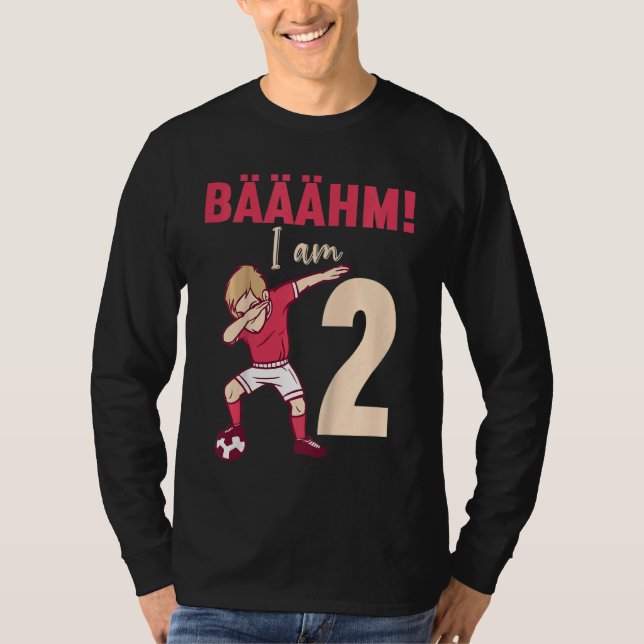 T-shirt Enfants de 2 ans 2 Anniversaire tenue Garçon Fille (Devant)