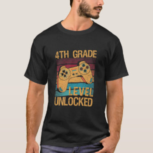 T-shirt Enfants De 4E Année Déplacés Dans La Vidéo De L'Éc