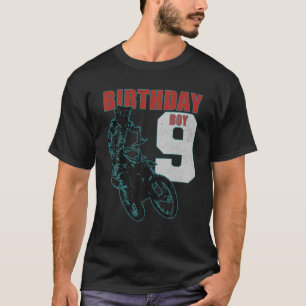T-shirt Enfants de 9 ans - Enfant d'anniversaire - Vélo de