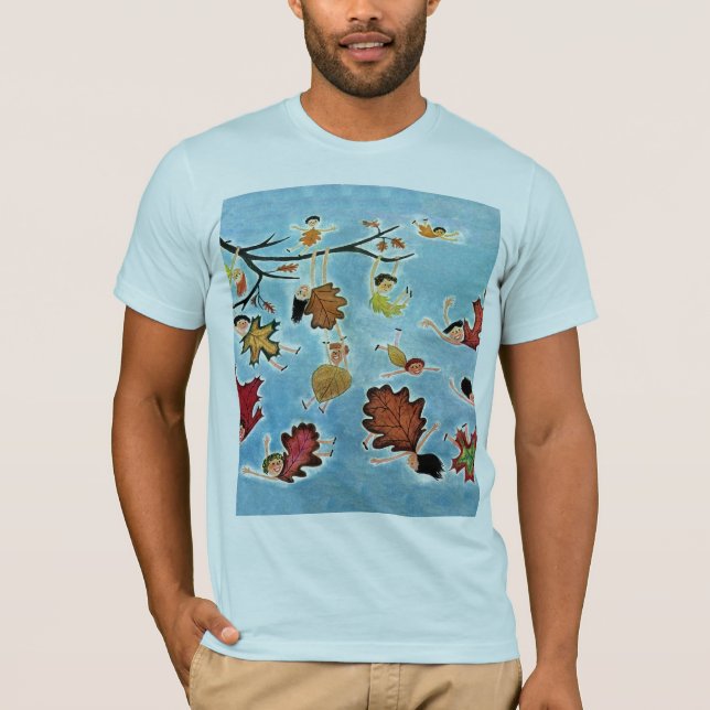 T-shirt Enfants de feuille (Devant)