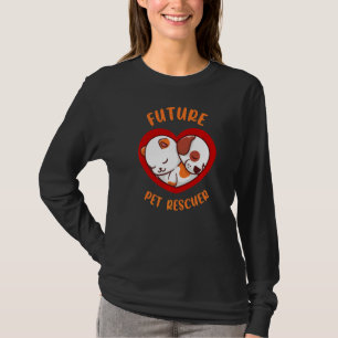 T-shirt Enfants De Futurs Sauveteurs D'Animaux Avec Chiens