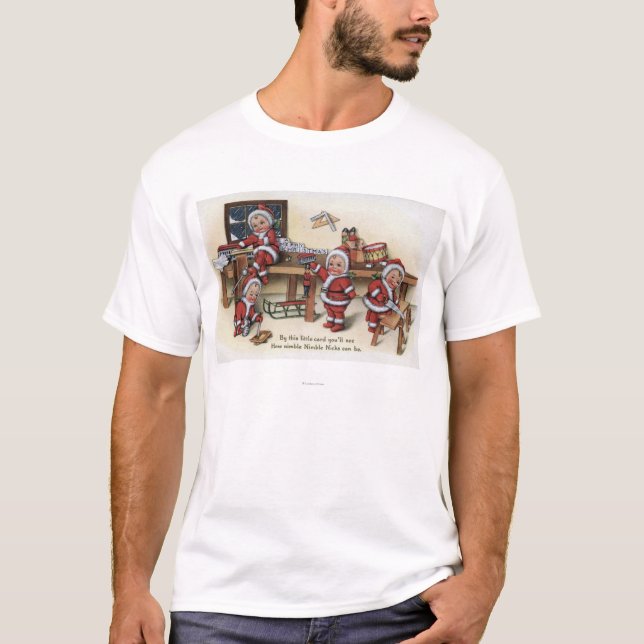 T-shirt Enfants de GreetingLittle de Noël (Devant)