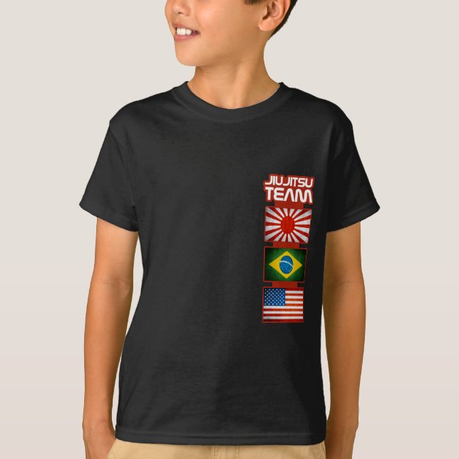 T-shirt Enfants de Jiu-jitsu (Devant)