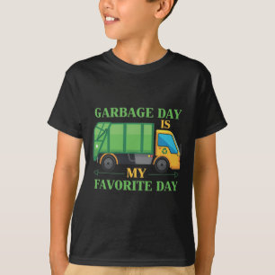 T-shirt Enfants de la Journée des ordures Garbage Truck R