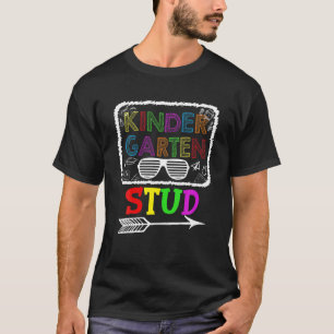 T-shirt Enfants De La Maternelle Étudiée Drôle Retour À L'