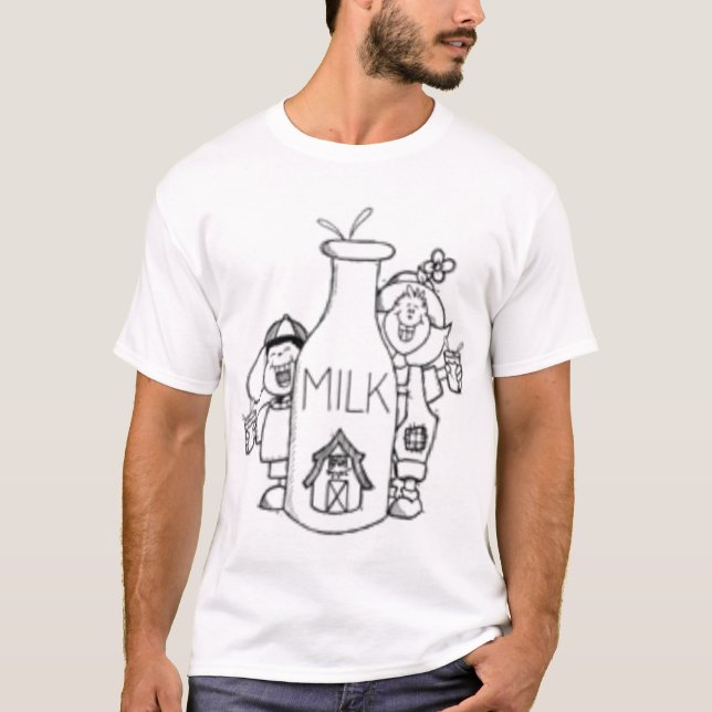 T-SHIRT ENFANTS DE LAIT (Devant)