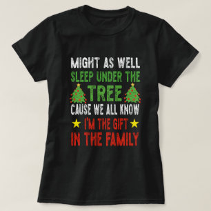 T-shirt Enfants de Noël amusants Pyjamas de Noël Filles Ga