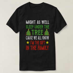 T-shirt Enfants de Noël amusants Pyjamas de Noël Filles Ga