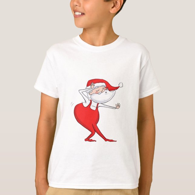 T-shirt Enfants de Noël du Père Noël (Devant)