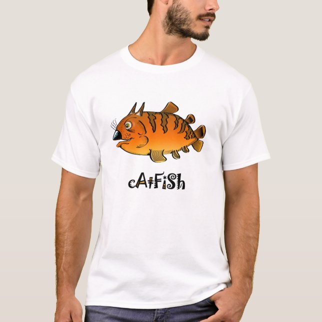 T-shirt Enfants de poisson-chat (Devant)