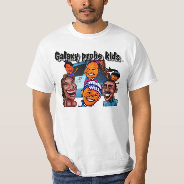 T-shirt Enfants de sonde de galaxie (Devant)